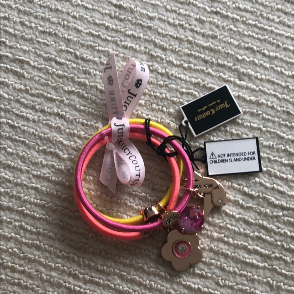 Juicy Couture Charm Hair Tie Set